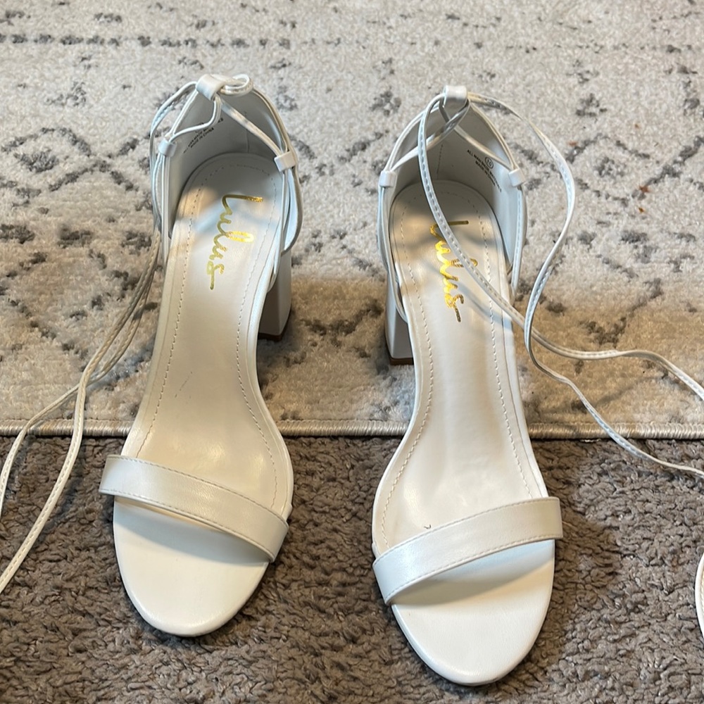 White heels
